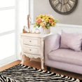 thumbnail image 2 of Zebra Print Area Rug Multicolor 13, Non-Slip Rubber Backing, Machine, 2 of 20