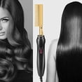 thumbnail image 5 of 2-in-1 Electric Pressing Comb & Beard Straightener, Fast-Heating Ceramic Hot Comb for Smoothing Coarse Hair and Taming Frizz, 5 of 6