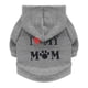 thumbnail image 1 of Camisetas para perros I Love My Mom Camisetas para perros para perros pequeños Ropa para perros pequeños medianos grandes Gatos Niños Niñas MFZFUKR CPB-DE-LYY2096-10, 1 of 5