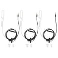 thumbnail image 1 of Uadme 3sets Noise Reduction Headphone, TPE Anti?Radiation Wire Control Earphone with Mic, Earplug Style For Mobile Phones, 1 of 8