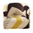 thumbnail image 2 of Cubiertas de Terciopelo para Bañera, Cubierta de Asiento de Sofá Individual Impresa Extraíble, Decoración de Cubierta de Sofá , geometría 3 Soledad Cubiertas De Sofá De Tina, 2 of 9