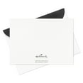 Hallmark Flat Blank Note Cards in Striped Caddy, Assorted Classic