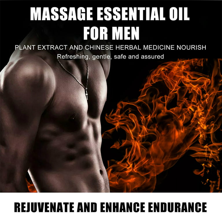 Men's Massage Oil Men's Energy Maintenance Care Oil for Body Enhance  Endurance