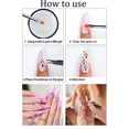 thumbnail image 3 of Diamond Crystal Nail Rhinestone Gemstone Pearl, 3 of 5