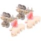 thumbnail image 3 of 4 pinzas para el pelo con forma de corazón, pinzas grandes para peinar el cabello, pinzas para mujeres y adolescentes., 3 of 6