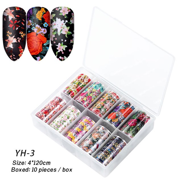 Hot6sl Ofertas Del Día Calcomanías Adhesivas para Decoración de Uñas, Manicura y Estampación.
