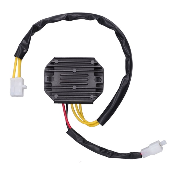 Rectificador de voltaje Aramox Regulador de voltaje de aleación de aluminio Rectificador de motor de motocicleta de 12 V Prueba de interferencias Impermeable para 400 EGS E LSE ANGGREK Otros