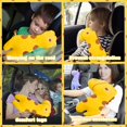thumbnail image 5 of Cojín para cinturón de seguridad para el hombro del coche, protector de cinturón de seguridad para niños, cojín para el hombro del coche, cojín para el cinturón para niños, adultos (jirafa), 5 of 5