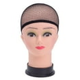 thumbnail image 3 of EXAXTA Independence Day 3 Pc Wig Caps Elastic Stocking Wig Liner Cap Liner Weaving Close End Fishnet Wig Cap for Women Men (Black, One Size), 3 of 3