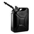 thumbnail image 2 of 4) Wavian 3010 5.3 Gallon 20L Authentic CARB Fuel Jerry Cans w/ Spout, Black, 2 of 6