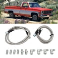 thumbnail image 4 of TH350, Transmission Cooler Hose Flexible 1 Pair High Strength Adjustable Professional Stable  For Truck, 4 of 8