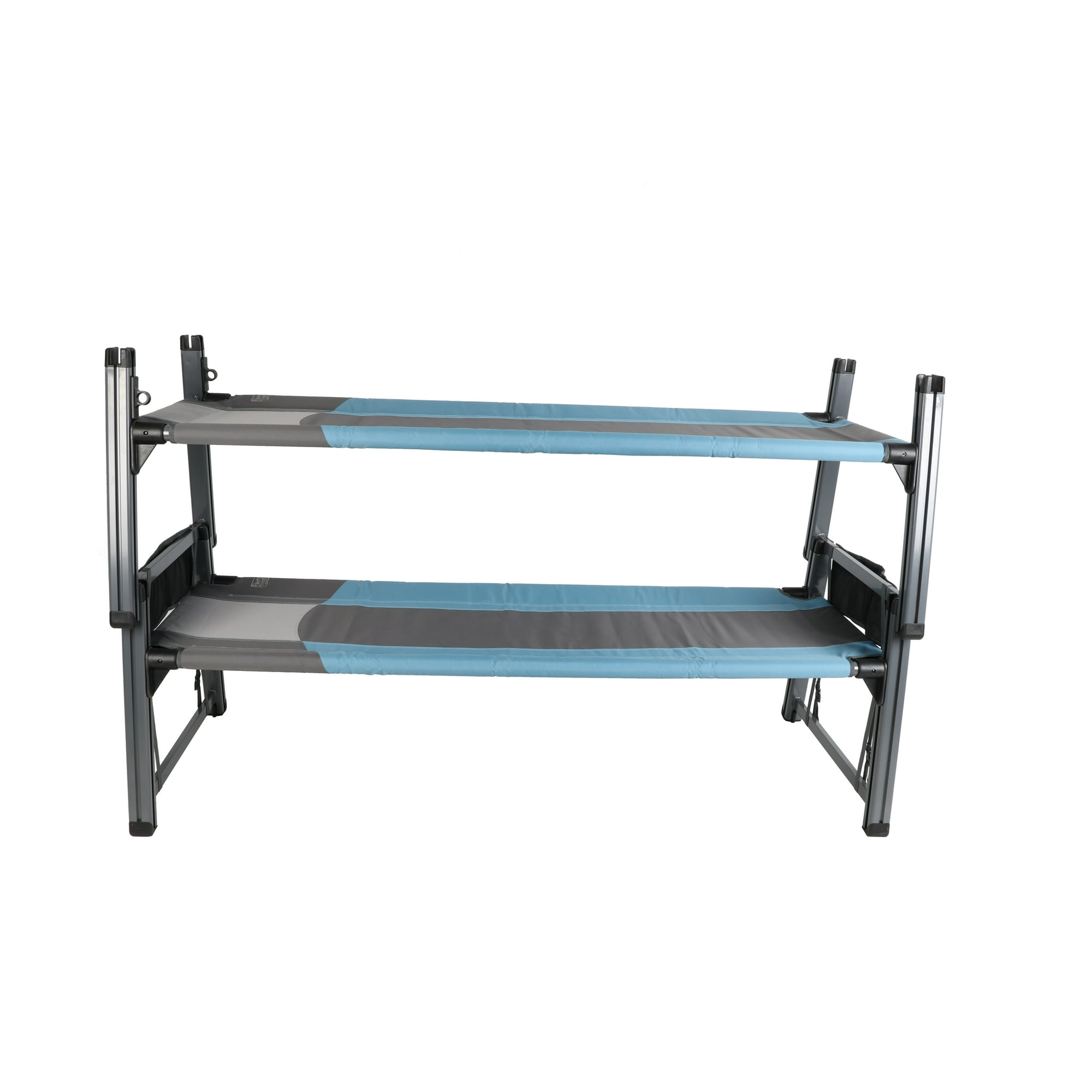 Timber Ridge Stacking Cot, Blue, Adult, 81.8” x 32.5” x 50.7"