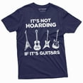 thumbnail image 4 of Men's Hoarding Guitars Funny T-shirt guitar player mens funny gifts music musician gift tee shirt (3X-Large Military Green), 4 of 7