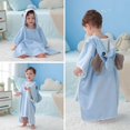 thumbnail image 3 of Baby Towels with Hood for Girls Boys Unisex Kids Hooded Poncho Beach/Bath/Pool Towel Soft Bamboo Fiber & Easy-Dry Animal Bathrobe for Toddler 0-6 Little Fawn, 3 of 6