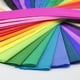thumbnail image 4 of 3 paquetes de papel de crepé de color sólido Papel de envoltura de papel de origami de bricolaje (colorido, 10 hojas / paquete), 4 of 5