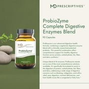MD Prescriptives - ProbioZyme - Vegetarian Digestive Enzymes - Supplement for Digestive & Gut Health - 90 Capsules