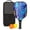 Black-3, variant on Pickleball Paddles Set Of 1, Fiberglass Surface, Liquid & Marble Print, 1 Paddles, 2 Balls & Bag