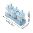 thumbnail image 3 of Bfogop Popsicle Molds Set 6 Pieces Ice Popsicle Maker-BPA Free,Easy-Release Ice Pop Molds,Homemade Ice Cream Molds Reusable Homemade Popsicle Molds with Sticks, 3 of 6