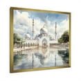 Designart "Elegance of White Emirates Mosque Sheikh Zayed II" Spiritual