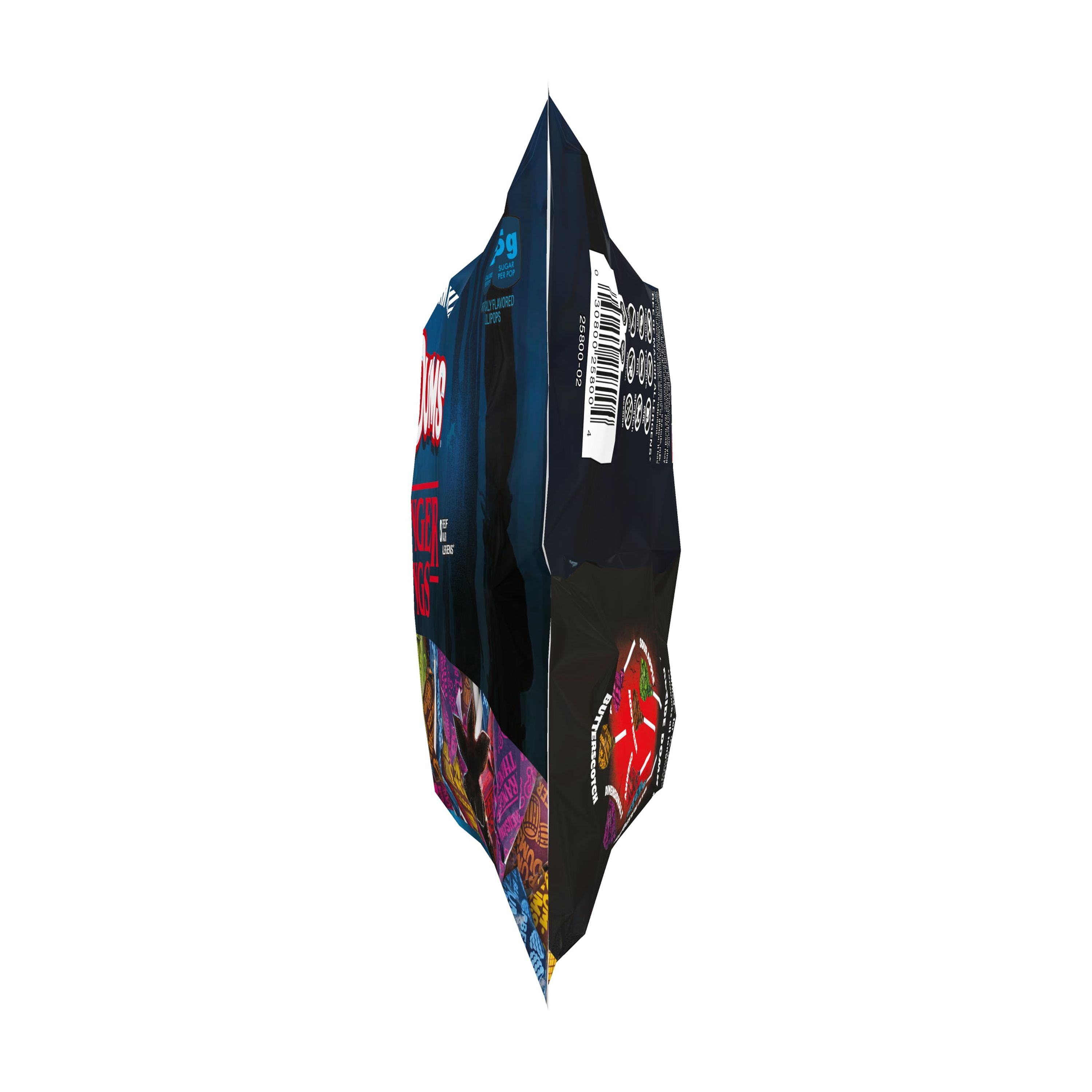 Dum Dums Stranger Things Mix Halloween Assorted Lollipops & Suckers, Hard Party Candy 10.2 oz. Lay Down Bag