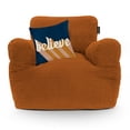 thumbnail image 1 of Puff Sillón Individual con descansa brazos + funda de cojín Calabaza, 1 of 8
