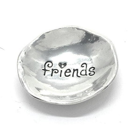 Friends Pewter Trinket Dish