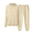 thumbnail image 4 of Women's Oversized Hoodie & Sweatpants Set - Cozy Matching Loungewear Tracksuit with Kangaroo Pocket, 4 of 6