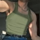thumbnail image 1 of pstuiky Camiseta sin mangas para hombre, Camiseta deportiva de punto ajustada de color liso para hombre, de moda y fitness Camisas de hombre xxl, 1 of 7