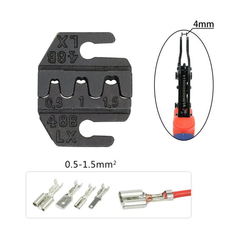 Dupont Crimping Tool,Knoweasy SN 48B Terminal Crimper and Dupont Crimper  for AWG: 26-16/0.14-1.5mm²
