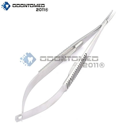 Curved Smooth Jaws - Odontomed2011® Castroviejo Needle Holders 5.5