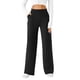 thumbnail image 1 of Pantalones de yoga DLOODA para mujer, pierna ancha y cintura alta con bolsillos, 1 of 6