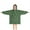 Green Christmas Tree, variant on Dark Blue Christmas Reindeer and Donkey Pattern Blanket Hoodies for Kids 6-13YR Oversize Wearable Blanket Hoodies for Boys Girls Teens