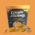 thumbnail image 3 of Creamalicious Porch Light Peach Cobbler Ice Cream, 16 oz, 3 of 8