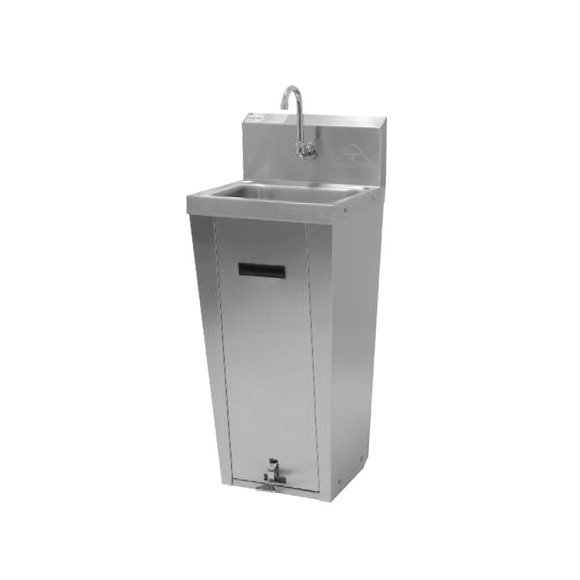 Advance Tabco Hand Sink, Flor, 15-1/4 in. L, 17-1/4 in. W