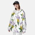 thumbnail image 3 of Lsque Lavender Flowers UPF 50+ Lightweight Sun Protection Men's Women's Long Sleeve Shirt, Hoodie Performance -3X-Large, 3 of 9
