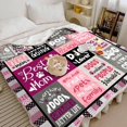 thumbnail image 5 of Dog Mom Gifts for Women, Gifts for Dog Moms, Dog Lovers Gifts for Women, Dog Mom Gift for Christmas Mothers Day, Best Dog Mom Birthday Blanket 60 x 50 (g617,50"x 60"), 5 of 6
