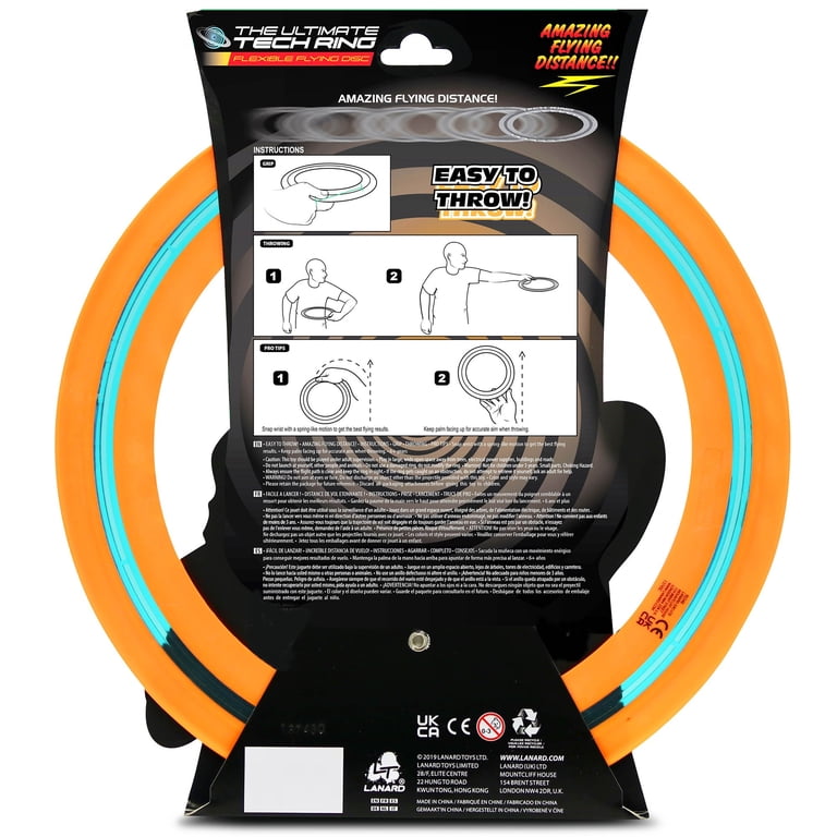 Lanard: Ultimate Bundle Pack - Boomerang & Tech Ring - 2 Flying