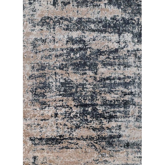 Luxury Abstract Design Handmade Bamboo Silk 8x10 Area Rug  | TRD1692810