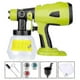 thumbnail image 5 of Paint sprayer for ryobi 18v battery cordless handheld hvlp paint gun 1000ml container no battery, 5 of 5