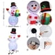 thumbnail image 5 of Muñeco de nieve inflable Naiovety LED 5 pulgadas decoración giratoria a prueba de lluvia, 5 of 6