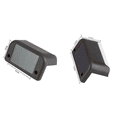 thumbnail image 2 of 4pcs Solar Deck Light LED Step Light for Stairs, Terraces, Garden Walkways, Steps and Fences, 2 of 5