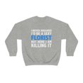 thumbnail image 2 of Never dreamed I'd be Sexy Florist but Killing it Unisex Sweatshirt S-2XL, 2 of 9