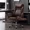 Dark Brown, variant on HASLE Big and Tall Executive Office Chair, Criss Cross Desk Chair with Footrest and Flip-Up Armrests, Ergonomic High Back Boss Chair with Lumbar Support, Reclining PU Leather Swivel Computer Chair