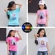 thumbnail image 2 of Frozen Princess Sophia Elsa y Anna, ropa iluminada de verano, camiseta de manga corta para niños, Top de algodón 100%, ropa para niñas 140 zhangmengya CONDUJO, 2 of 2