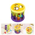Baby Rattle Roller Toy Early Educational Infant Handbell Newborn