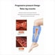 thumbnail image 2 of Masaje de Piernas con Terapia de Luz Roja, Masaje de Compresión de Aire para Pantorrillas con para Aliviar el Dolor, 3 Intensidades, 3 Modos para Relajar los Músculos, A, 2 of 10