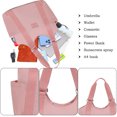 thumbnail image 3 of Bolsos para compras Bolsos de hombro de gran capacidad Bolsos casuales simples Bolso de mano Multi bolsillos Bolso liviano Bolso de hombro para mujeres y hombres, 3 of 6