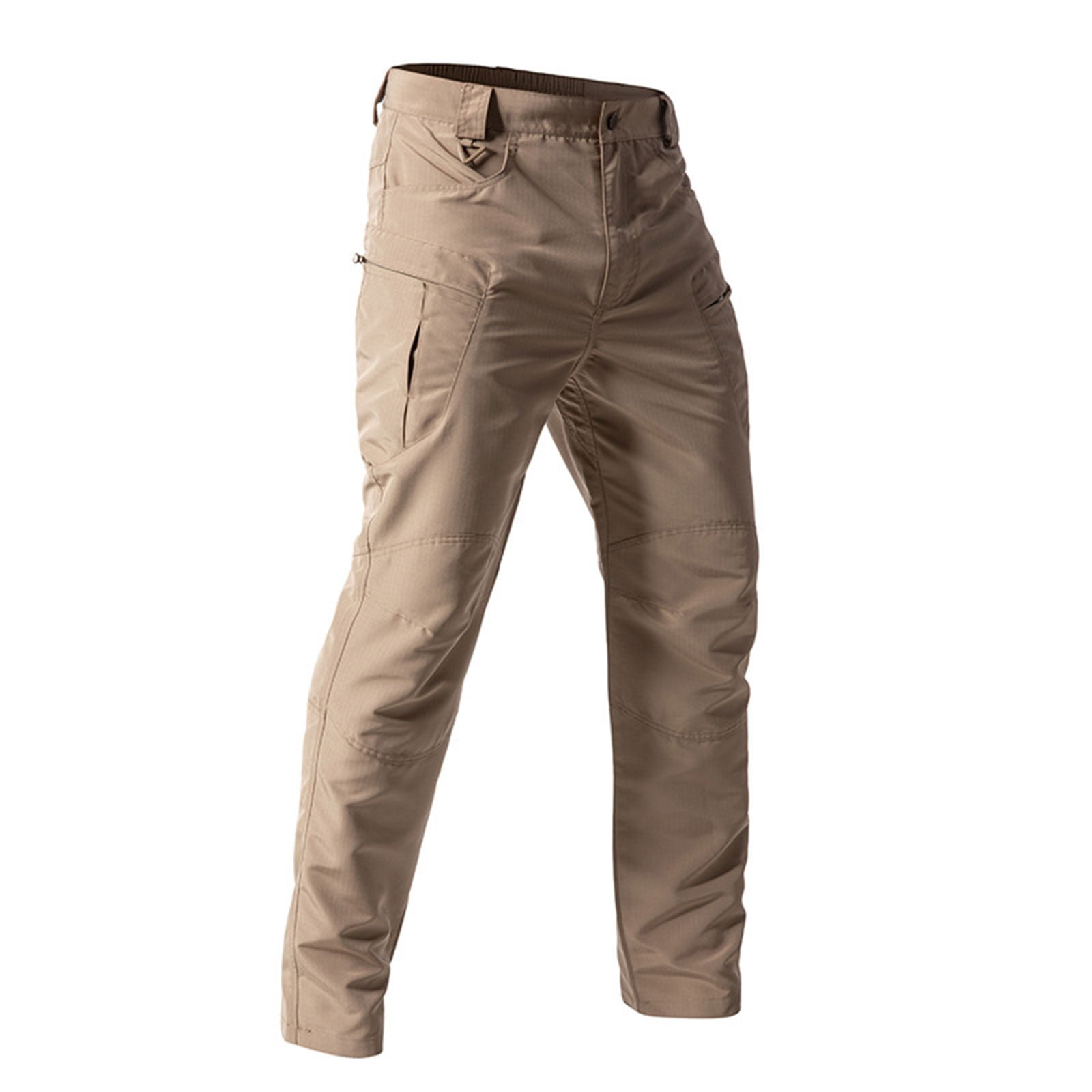 Zimjoy Khaki Work Pants for Men Quick-Drying Elastic Tactica_l