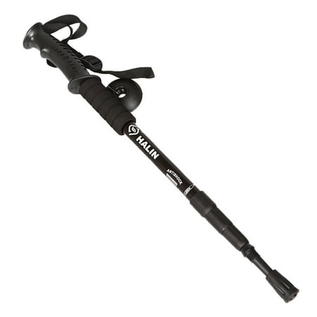 Anti Shock Walking Pole Mosunx Anti Shock Hiking Walking Trekking Trail Poles Stick Adjustable Canes 4-Sections ()