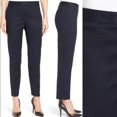 thumbnail image 1 of CeCe by Cynthia Woman' Teffe Double Weave Slim Pants In Black Size 6 $110, 1 of 1